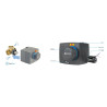 AFRISO Siłownik elektryczny ARM 343 ProClick 3-pkt. 230 V AC 120 s, 6 Nm 1434310